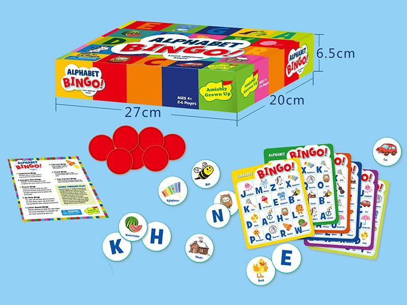 Alphabet Bingo Board Game