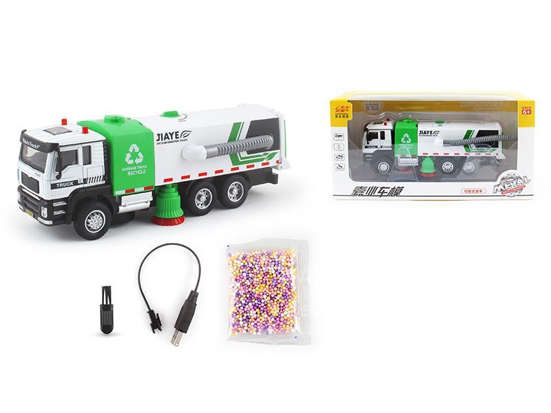 1:50 Pull Back Road Sweeper With Sound And Lights