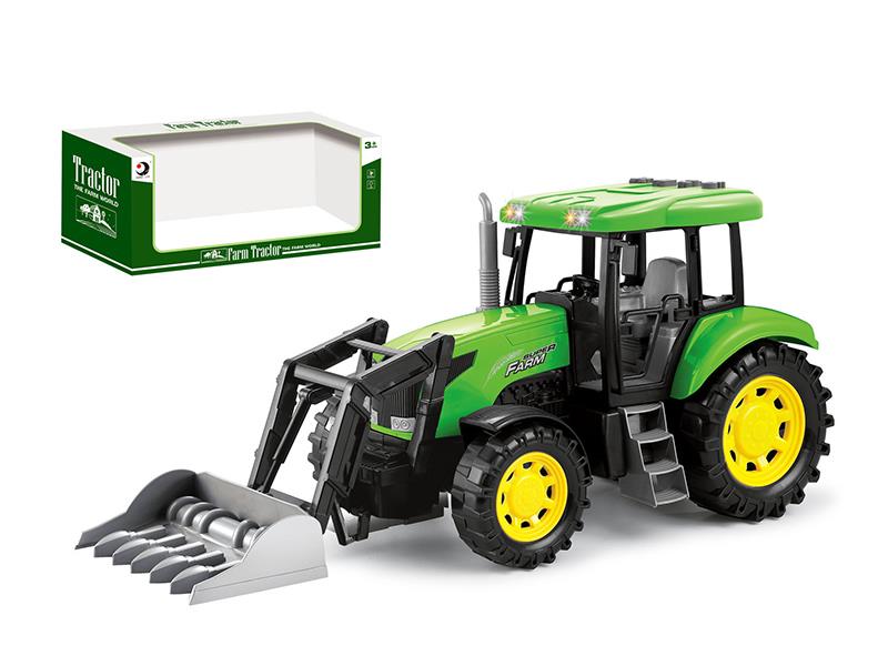 Friction Farm Tractor With Lights And Music
