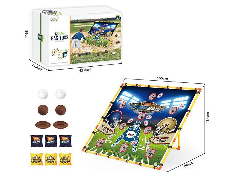 Bean Bag Toss And Ball Game