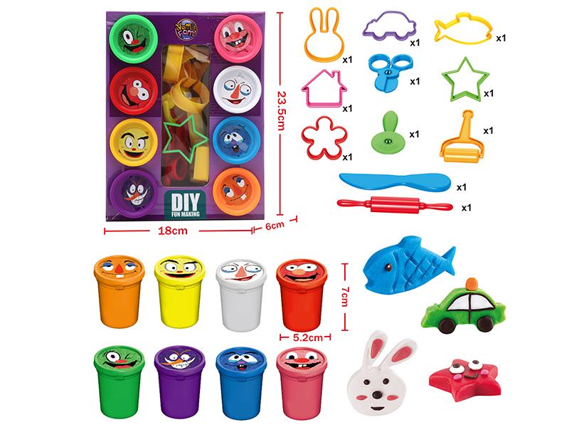 Color Dough Tools Set