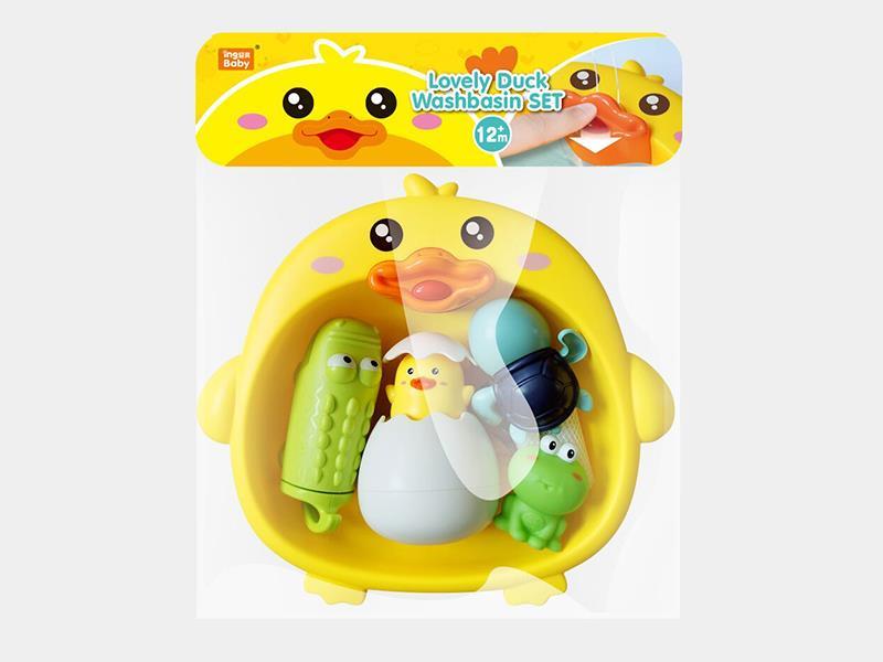 Lovely Duck Washbasin Set 6pcs