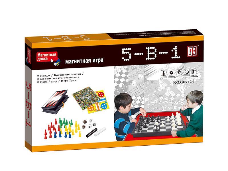 5 In 1 Magnetic Game Chess