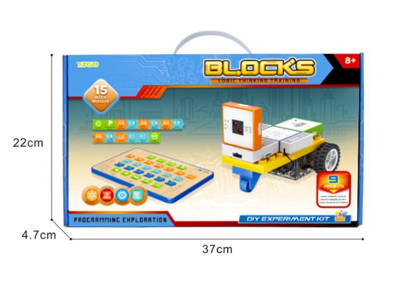 Logic Thinking Training Building Blocks - Programming Car