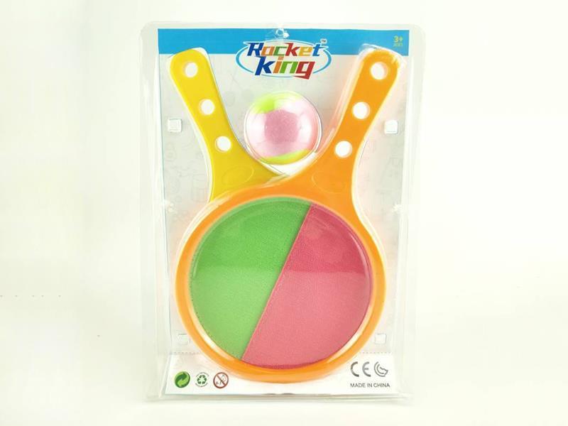Sticky ball Racket