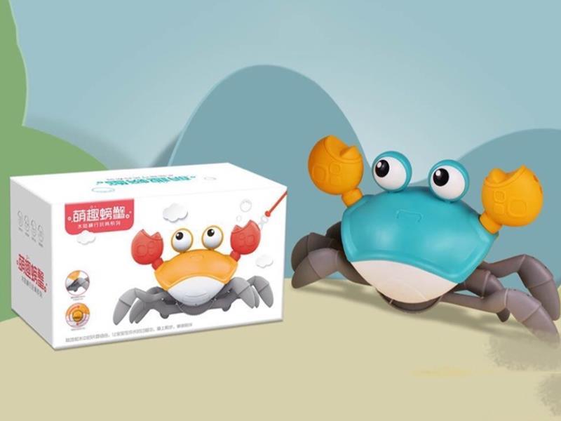 Wind Up Walking Crab Bathroom Toy