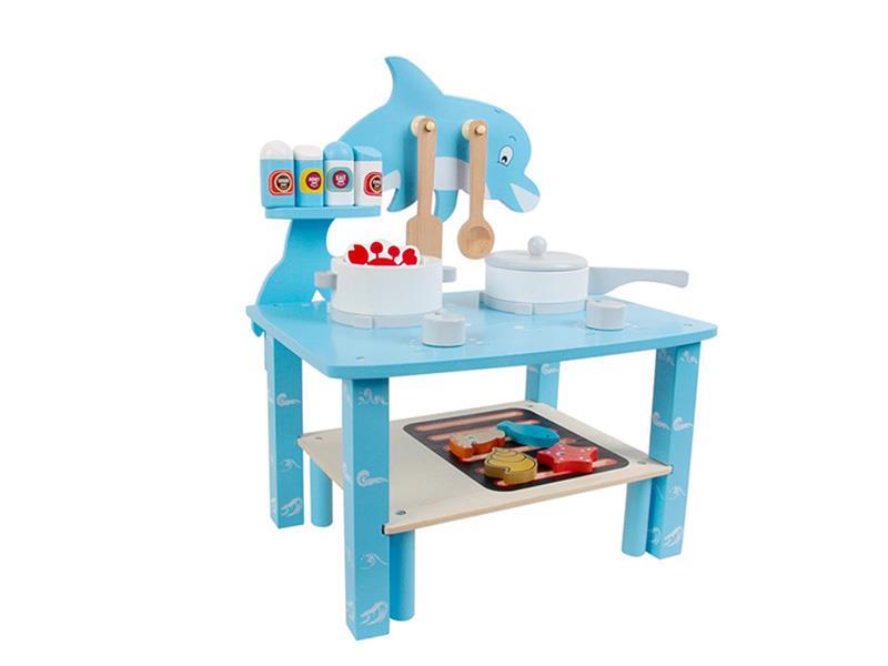 Wooden Dolphin Stove Grill Group