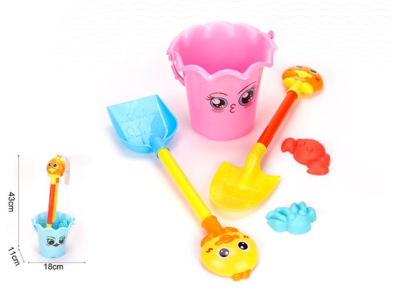 5PCS Medium Sand Bucket Set