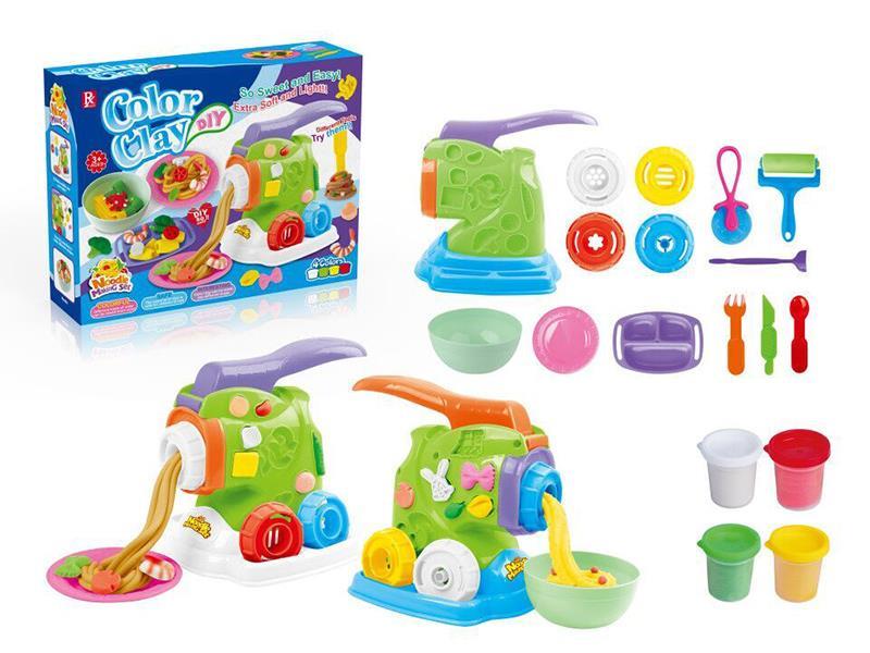 Color Clay Noodle Machine Set