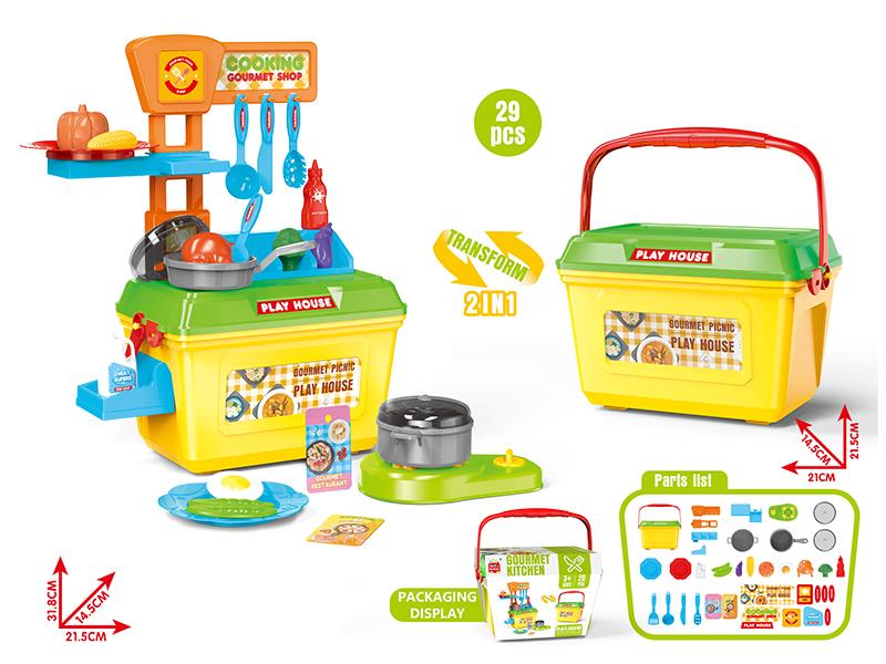 Kitchen Toy Suitcase