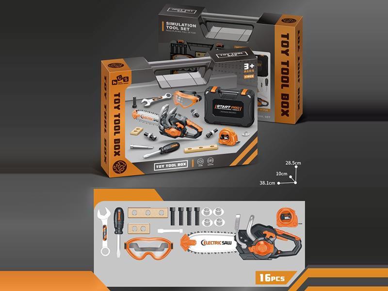 Electric Saw Portable Toolbox Set