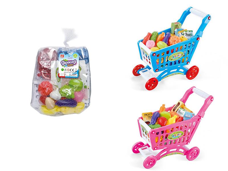 Shopping Cart + Fruits