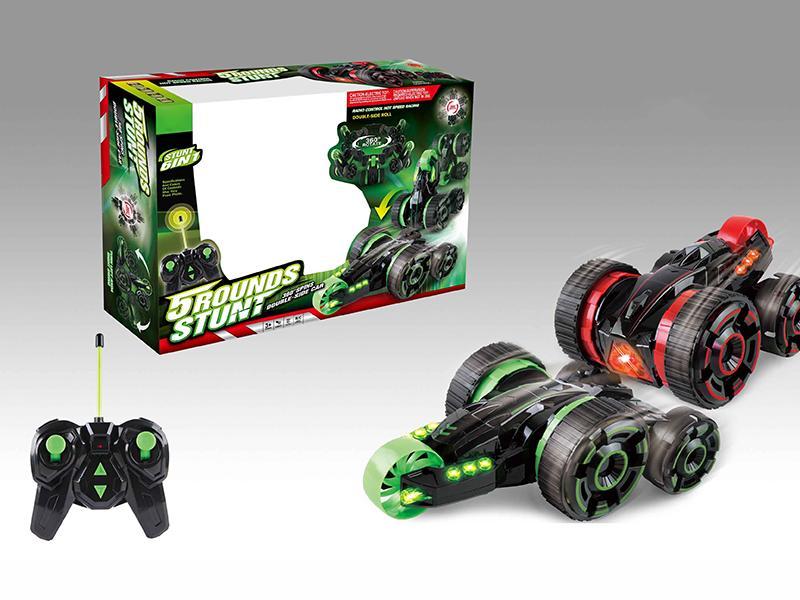 6CH 5 Wheels Stunt Car