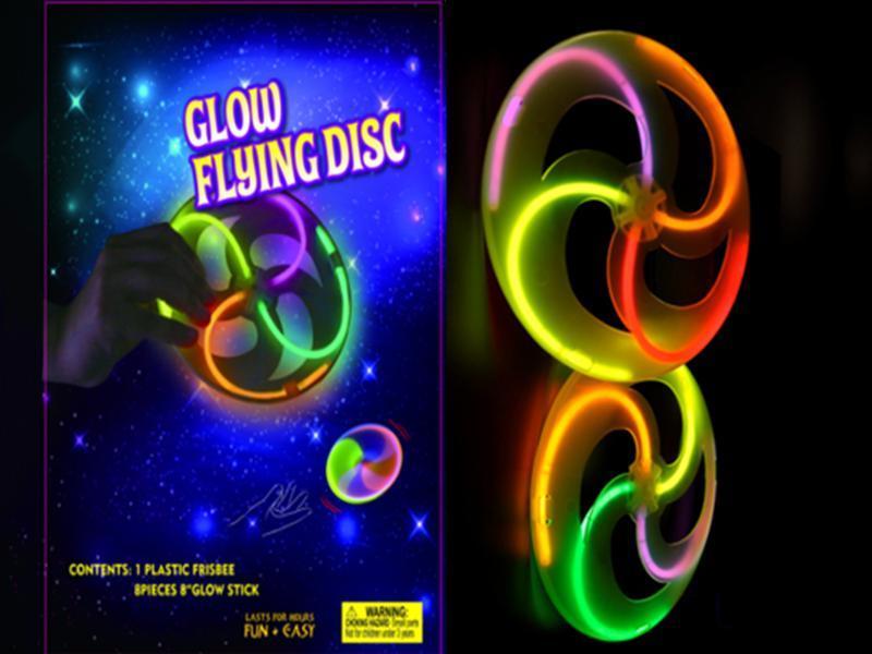 Fluorescent frisbee