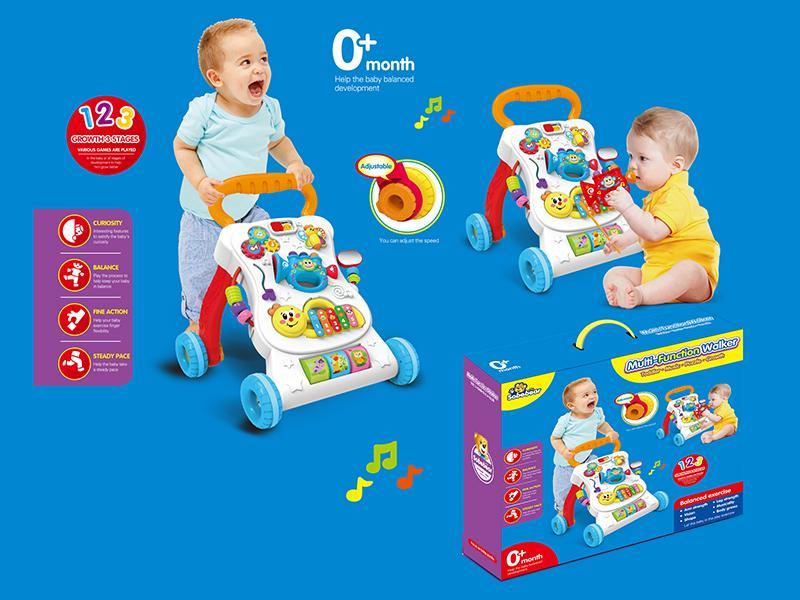 Multifunctional Music Baby Walker