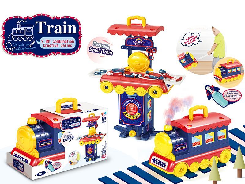 DIY Transformation Doctor Set Train 52pcs