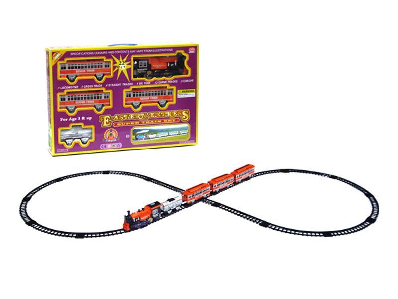 ELECTRIC RAILWAY WITH MUSIC & SMOKE