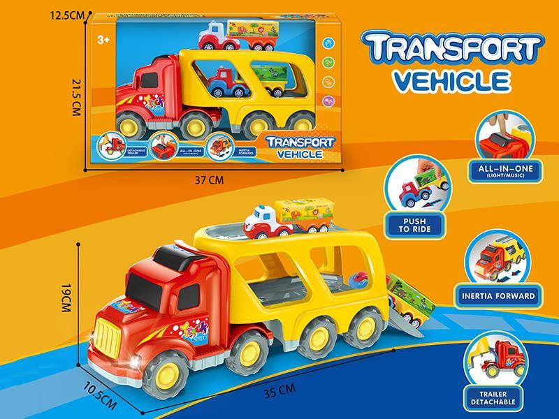 Friction Trailer With Sound And Light