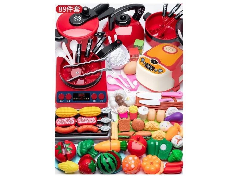 Model E - 89-Piece Set Of Kitchenware Rice Cooker