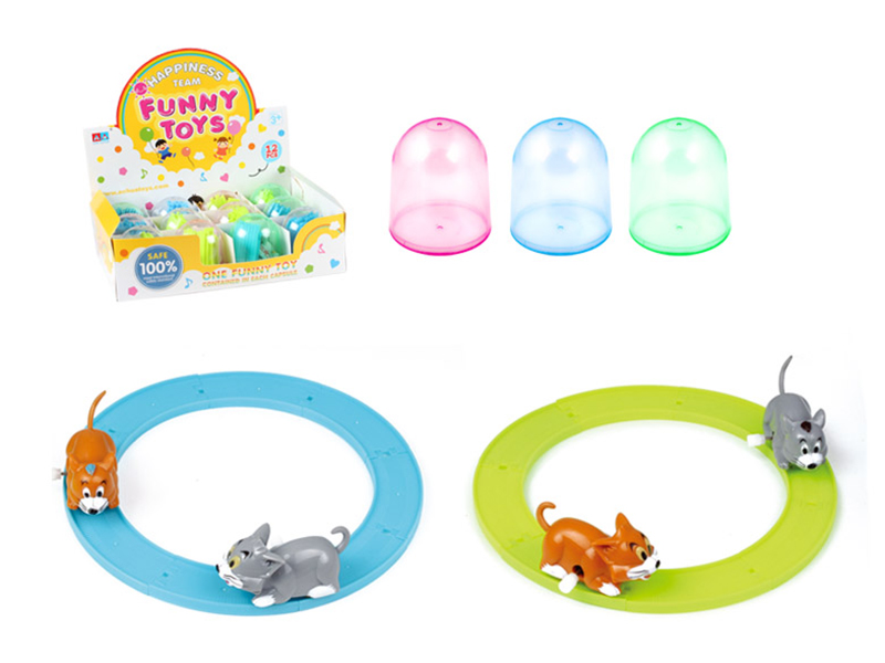 12PCS WIND UP TRACK ANIMAL(2)