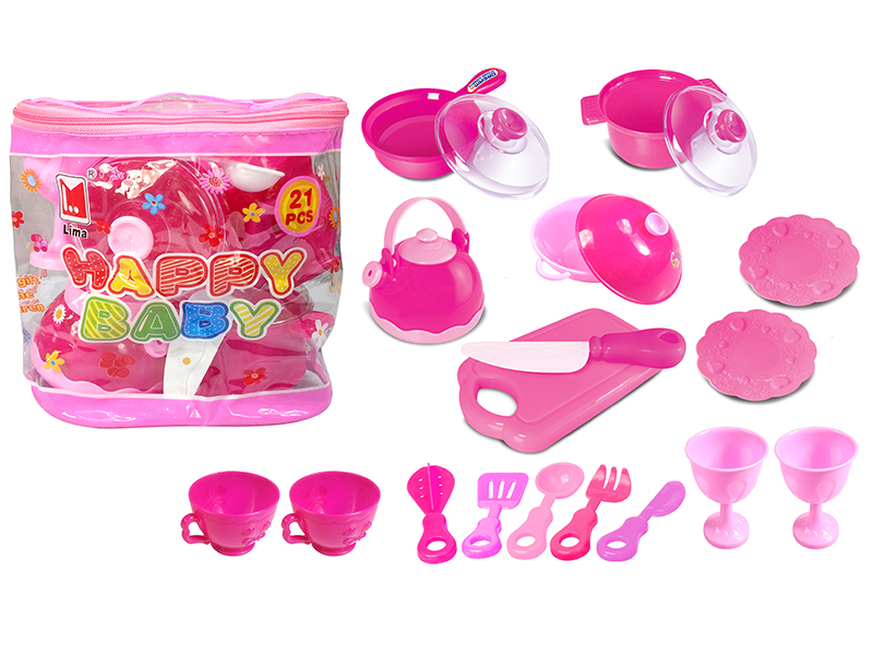21PCS KITCHEN PLAY SET