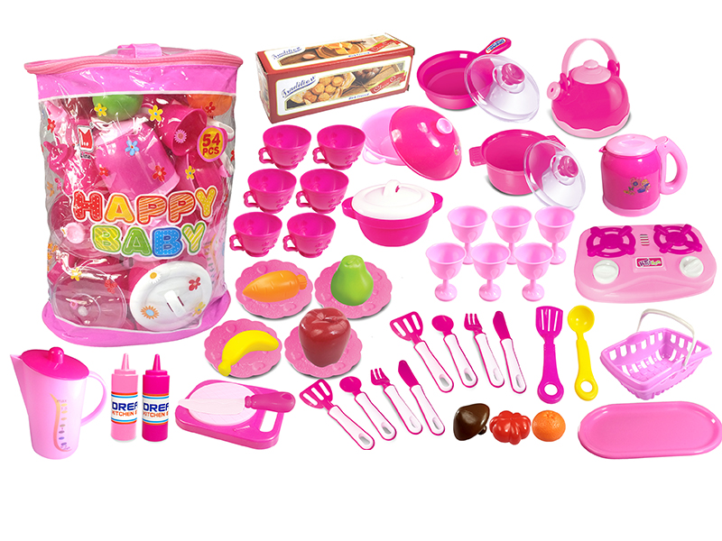 54PCS KITCHEN PLAY SET