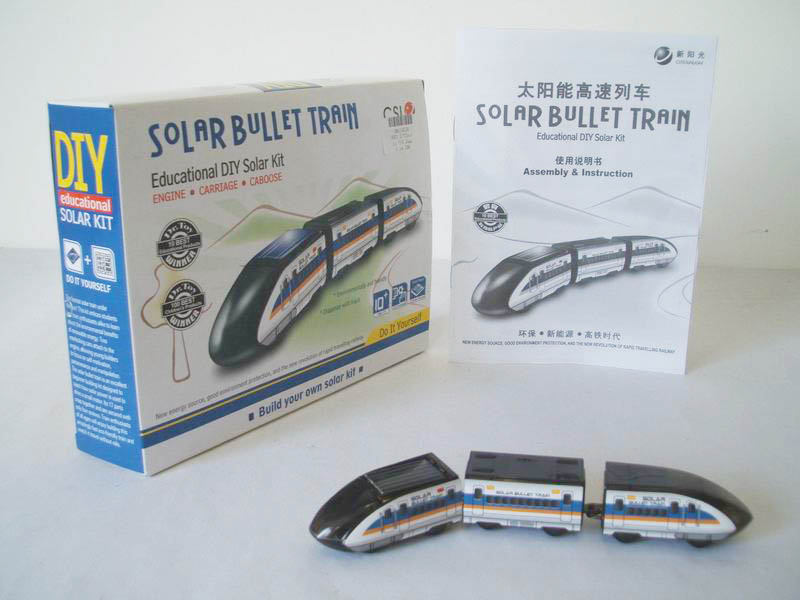 DIY SOLAR BULLET TRAIN