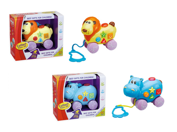 PULL BACK ANIMAL TOYS(2)