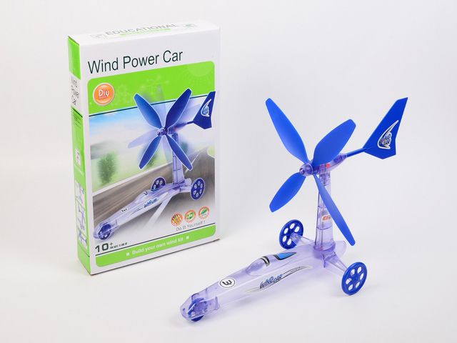 DIY WIND POWER CAR TOY