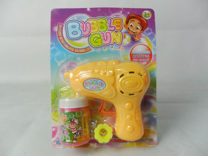 SOLID COLOR BUBBLE GUN TOY