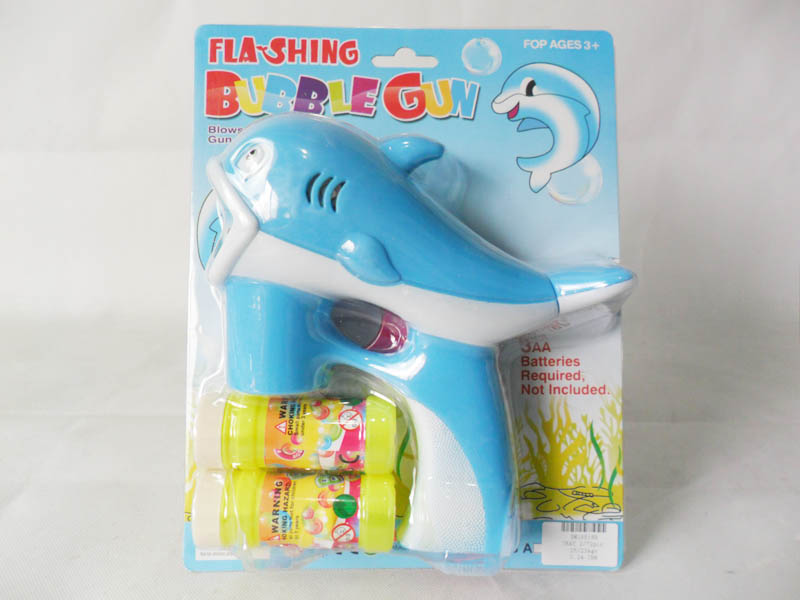 DOLPHIN BLISTER GUN WITH LIGHT&SOUND TOY