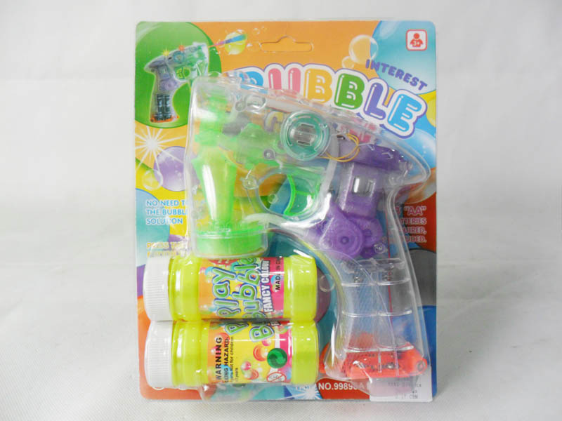 BLISTER GUN WITH LIGHT&SOUND TOY