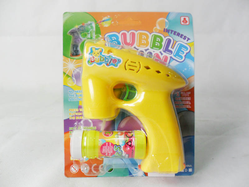 BLISTER GUN WITH LIGHT TOY