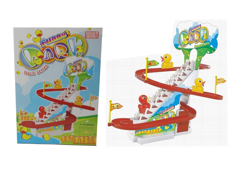 B/O TRACK DUCK WITH MUSIC TOYS
