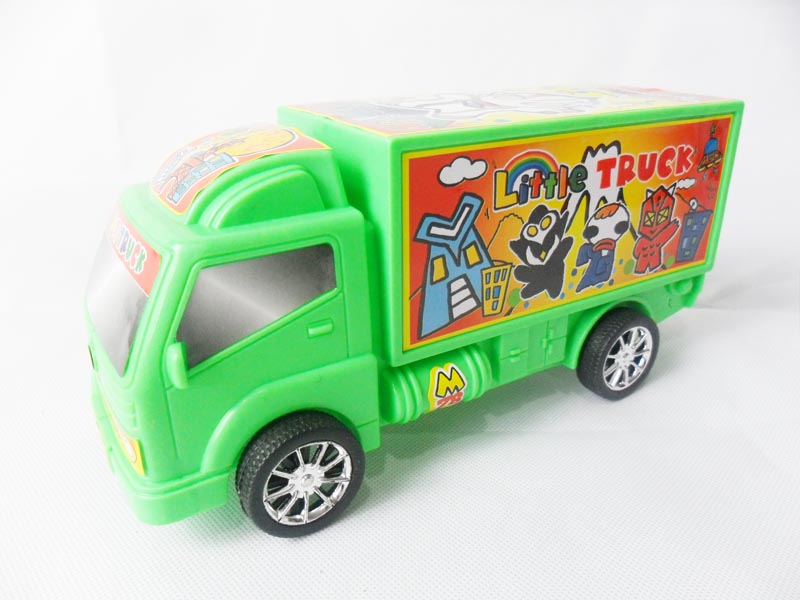 Ultraman friction container truck toy