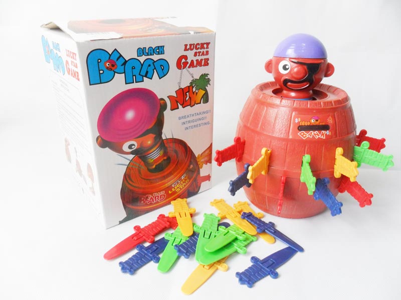 Black beard lucky stab game toy