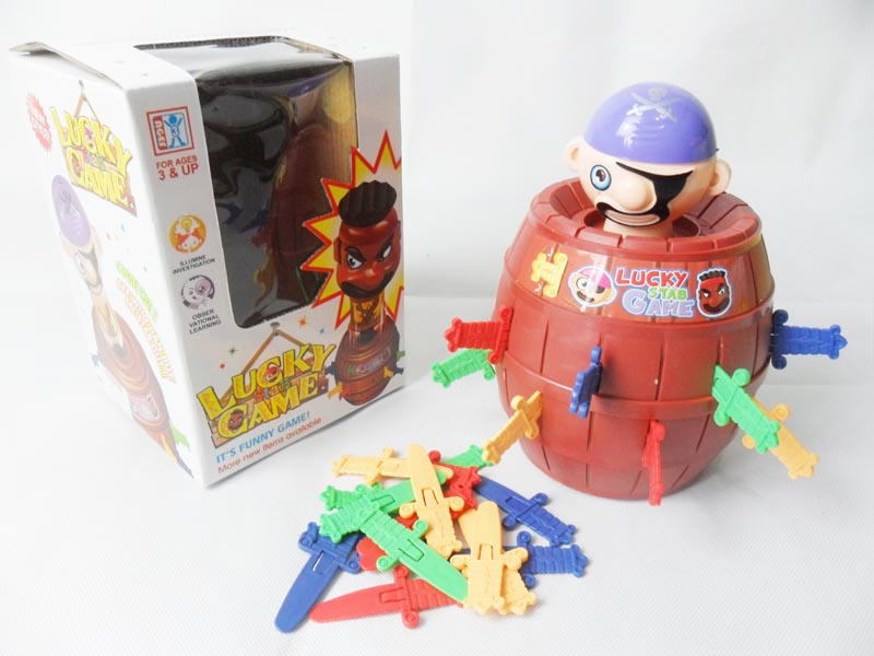 Black beard lucky stab game toy