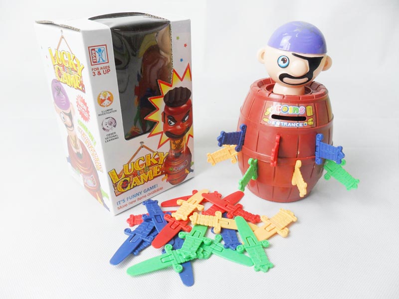 Black beard lucky stab game toy