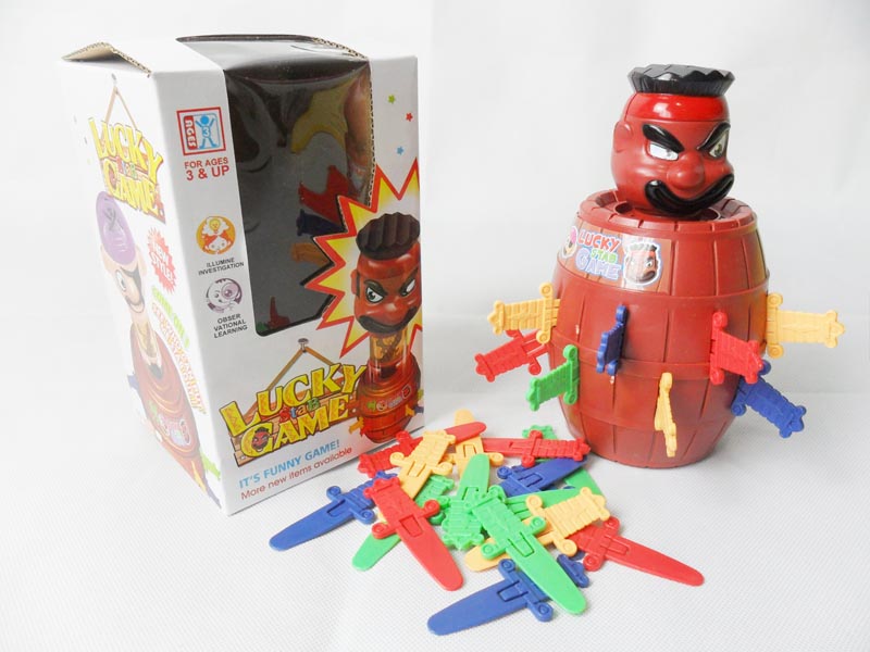 Black beard lucky stab game toy