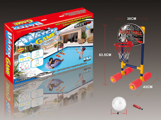 Water basketball toy