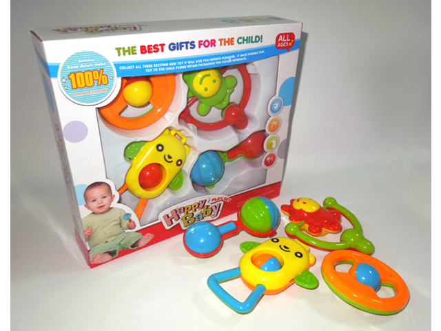 4pcs shaking bell toy