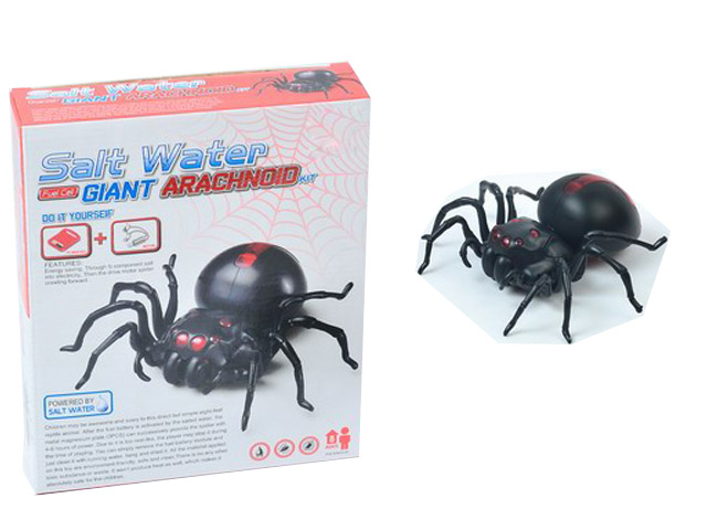 Diy salt water giant arachnoid toy