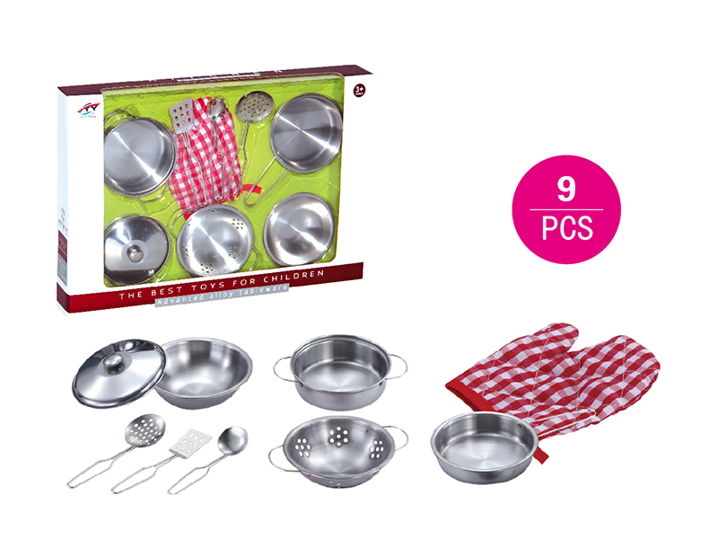 Stainless steel tableware toy gloves