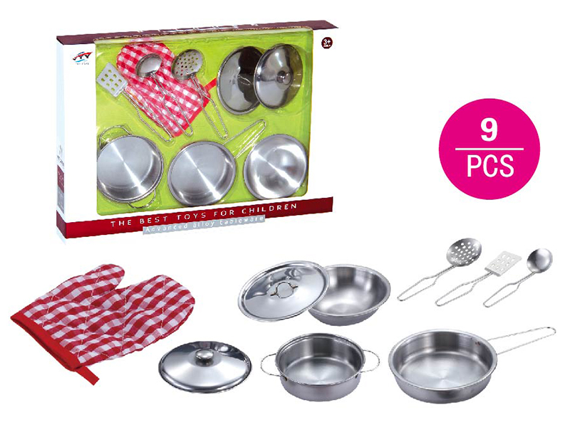 Stainless steel tableware toy gloves