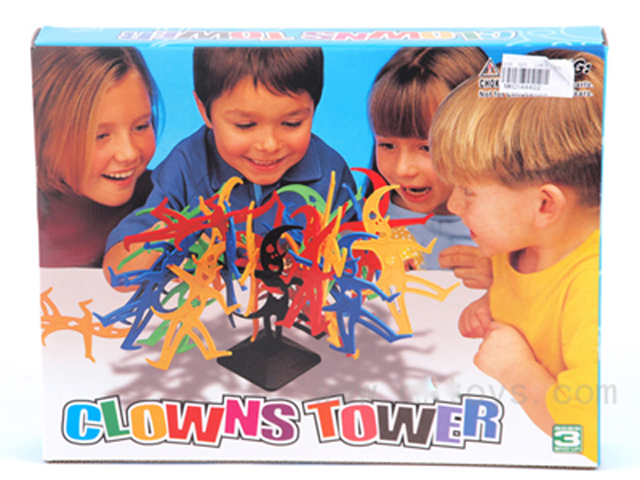 Clowns tower toy