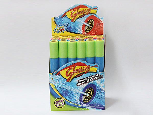 5*40 cm 24pcs EVA water gun toy