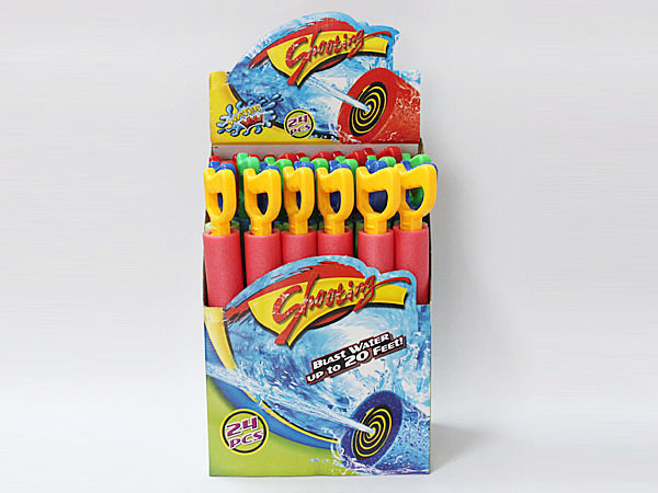 5*45 cm 24pcs EVA water gun toy