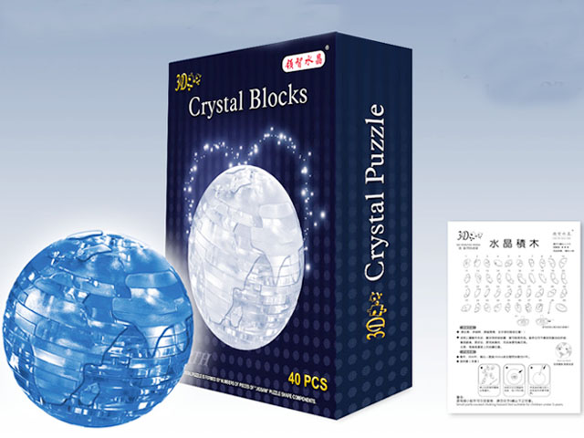 The earth crystal building blocks toy