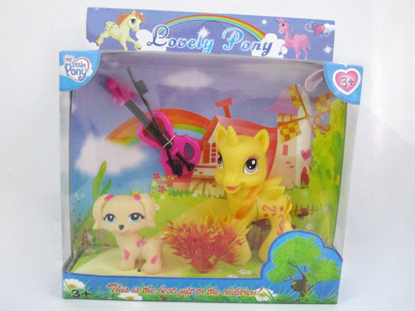 My little vinyl pony toy