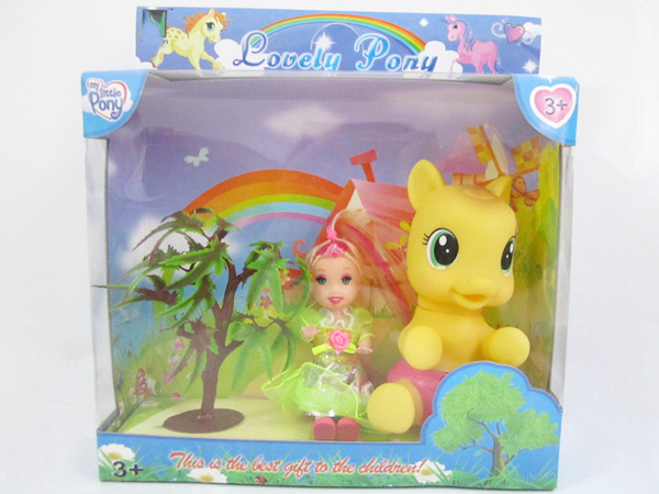 My little vinyl pony toy